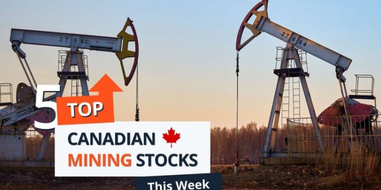 Top 5 Canadian Mining Stocks This Week: Tag Oil Posts 76 Percent Gain