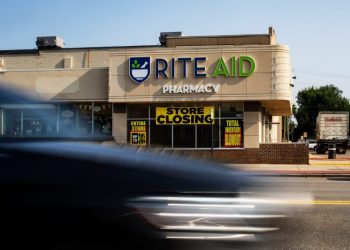 Rite Aid files for second bankruptcy in two years