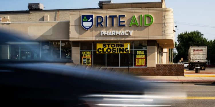 Rite Aid files for second bankruptcy in two years