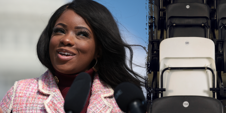 ‘Use a chair’: Jasmine Crockett invokes 2023 Montgomery brawl in college speech