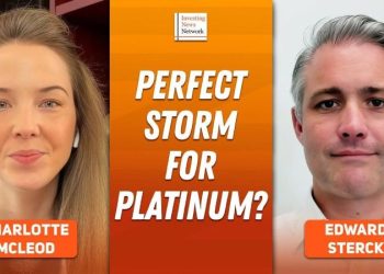 Edward Sterck: Platinum Price on the Move, Perfect Storm Coming?