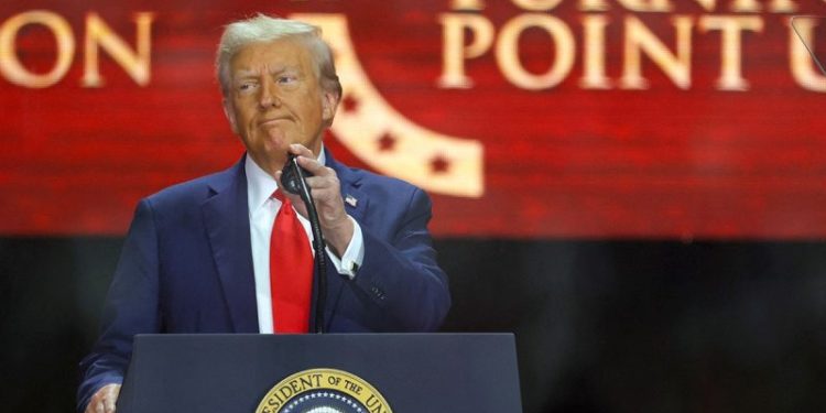 Trump honors Charlie Kirk’s legacy and describes him as a ‘martyr for American freedom’